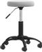 vidaXL Tabouret de massage velours gris clair