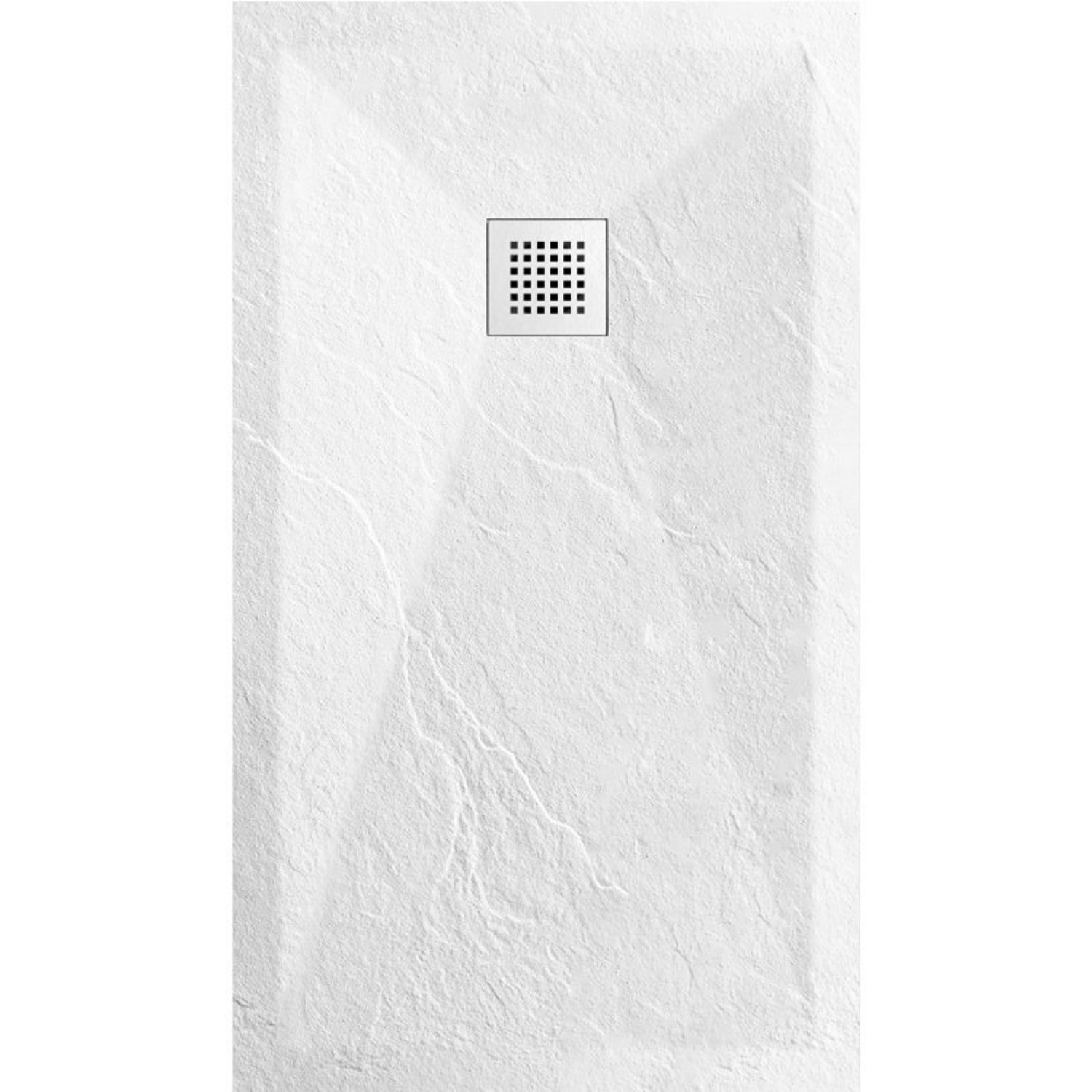 SANIMAR Douchetub sanimar sanistone 90x90 cm wit - 5414127505013