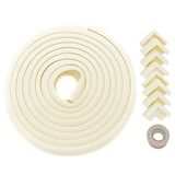 HIMRY KX_TKD7000-Set-Ivory randbescherming hoekbescherming, crème, 5m 8