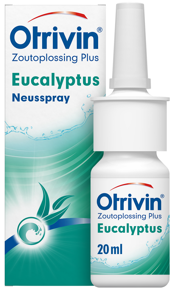 Otrivin Neusspray Zoutoplossing Plus Eucalyptus - 20ml