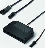 HALEMEIER Icecat 3-voudige verdelers, type M1, 12V DC, 180 mm, zwart
