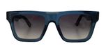 Ophy Holl Lunettes De Soleil Unisexe Bleu Gris 53mm