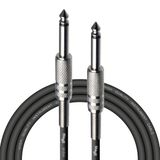 Stagg SGC3DL Gitaarkabel Deluxe standaard, 3 m, zwart, voor muziekinstrumenten