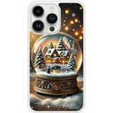 Apple iPhone 14 Pro hoesje met globe print