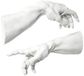 Design Toscano The Creation Wandsculpturen, Gebroken wit, 7,5x42x16,5 cm