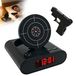 Pistolet réveil avec cible, affichage LED, 2 modes, fonction d'enregistrement