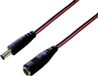 TRU COMPONENTS Câble d'extension basse tension - 5,5 mm 2,5 mm 5,5 mm 2,5 mm 1 pièce