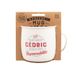 Mug Nomade - Gepersonaliseerde thee- en koffiemok van Cedric, cadeau voor heren, pastelkleuren.