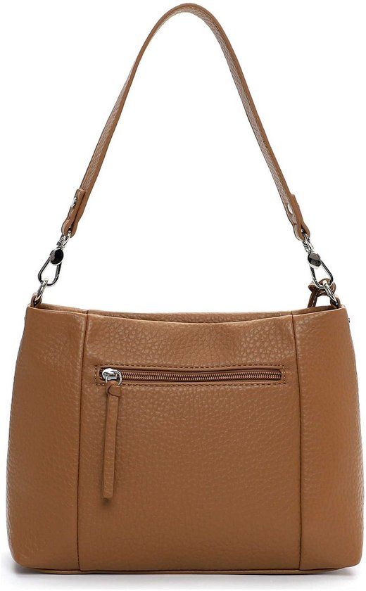 Tamaris schoudertas TAS Katrina SC Hobo Bag Sahara Lichtbruin