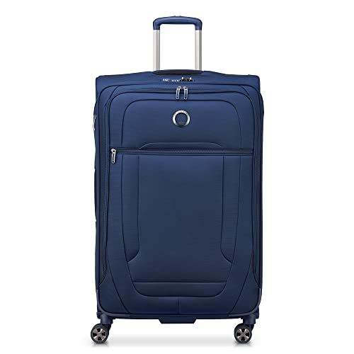 Delsey Paris Helium DLX Softside Carry-on Spinner - Dark Blue