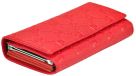 Pierre Cardin P79 455 Portefeuille en cuir rouge blanc