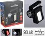 Koopman lampe de camping solaire USB rechargeable lampe d'extérieur lumière.