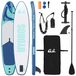 HYDROS Planche de Stand Up Paddle Gonflable 305 x 76 x 15 cm