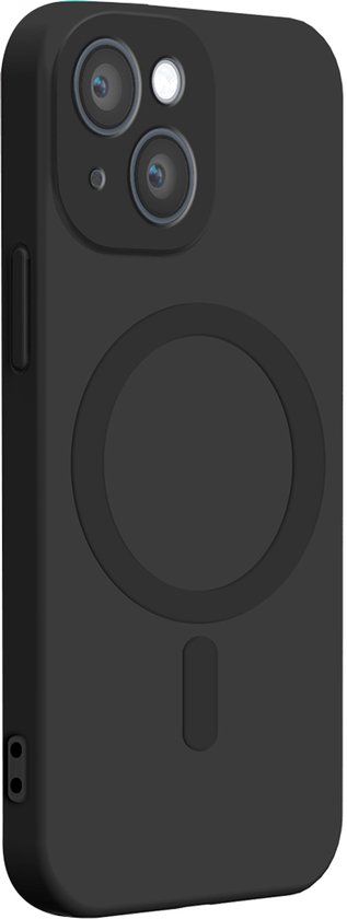 Bigben Connected, Siliconen MagSafe Compatibel Hoesje voor iPhone 14 Plus, Zwart