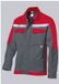 BP Multinorm-jas Apc2 2435-820 Lange mouw Katoen Dunkelgrau/Rot Mannen Casual