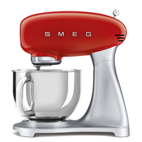 Smeg SMF02RDEU Stand Mixer - 800W - Red/Silver