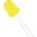 TRU COMPONENTS 1577512 Bedrade LED Geel Rond 10 mm 1750 mcd 50 ° 20 mA
