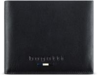 Bugatti Romeo Portemonnee Leer 11.5 cm - Horizontaal - Zwart