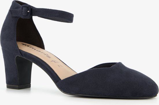 Tamaris Dames Pumps Blauw - Maat 38