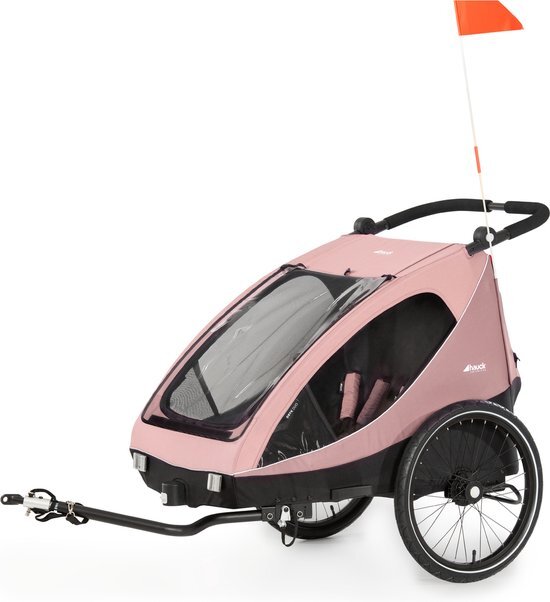 hauck Dryk Duo Fietskar - Roze