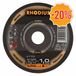 Rhodius ALPHALine I XT70 Doorslijpschijf - 125mm - RVS/Staal (25 stuks)