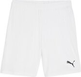PUMA teamGOAL Shorts Heren Sportbroek - Puma Wit-Puma Zwart - Maat S