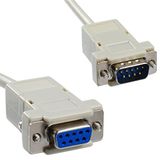 PremiumCord Seriële verlengkabel demonteerbaar 9pin m/F 3m
