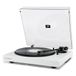 Victrola Wave – Bluetooth Platenspeler met Auracast – 2-Snelheden Vinyl Platenspeler, Audio Technica AT-VM95E Cartridge, Hi-Res aptX HD en Adaptieve Bluetooth Streaming, Auracast Broadcast Audio (Wit)