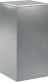 vidaXL Plantenstandaard zilver 30 x 30 x 60 cm Staal