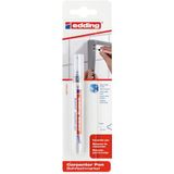 edding Viltstift 8850 Timmerman Rond 0.7mm Zwart | 5 stuks