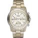 Fossil CH2708 Stella XL horloge Unisex Goudkleurig Aluminium Chronograaf Analoog Quartz