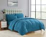 Sweet Home Collection Luxe Pluche Loft Microfiber vult Dekbed Invoegen Beddengoed, Blauwgroen, Koning