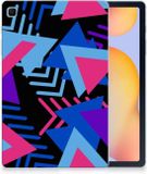 B2Ctelecom Samsung Galaxy Tab S6 Lite Back Cover Funky Triangle