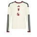 ADIDAS PERFORMANCE Functioneel shirt 'Manchester United 26/27' ecru / wijnrood / zwart