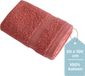 HUSH Living Handdoek 100% Katoen Koraal 50x100 cm