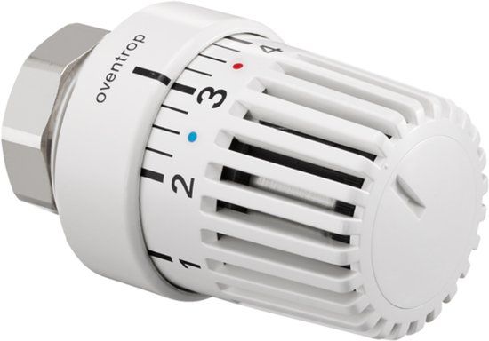 Oventrop Speciale thermostaat Uni LI M 32 x 1,0, 7-28 C, 0 * 1-5, vloeistof-sensor, wit, passend voor Ista thermostaatventielen, vanaf bouwjaar 1985, 1616200