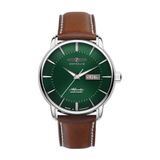 Zeppelin 8466-4 Montre homme automatique cuir vert