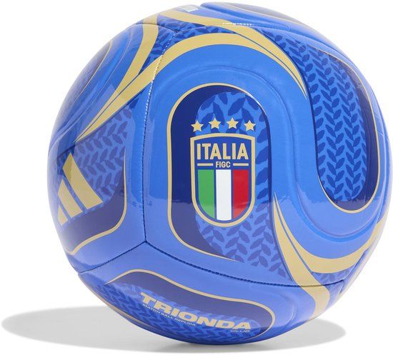Adidas Italië Trionda World Cup Bal - Maat 5 - Blauw/Goud