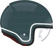 Bell TX501 Classic Petrol Wit Jethelm - Maat XL