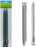Merkloos / Sans marque Van Der Meulen Sneek B.V. 6x Tent haringen van metaal halfrond 24 cm
