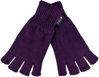 Merkloos / Sans marque THMO dames fleece gevoerde thermo vingerloze handschoenen
