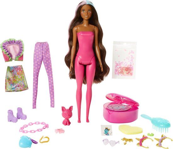 Barbie Color Reveal Ultimate Reveal Wave 2 Fantasy Fashion Unicorn Eenhoorn - GXV95