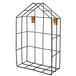 Rayher 25186576 draadrek huis, 16x7x25 cm, bevestiging, zwart