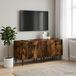 Prolenta Maison Exclusive - TV-meubel van rook-eikenfineer op houtvezelplaat