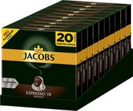 Jacobs Espresso Intenso 10x 20 Capsules