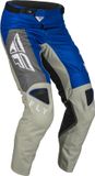 Fly Racing Kinetic Jet Blue Grey White Pantalon Taille 32 Hommes 4 saisons Textile