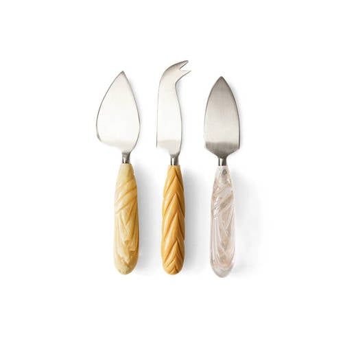 HKLIVING Kaasmes (set van 3)