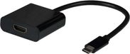 EFB Elektronik EBUSBC-HDMI-4K30 video kabel adapter 0,15 meter USB Type-C Zwart