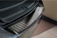 Zwart Avisa Zwart RVS Achterbumperprotector passend voor Volkswagen Passat 3G Variant 2014- 'Ribs'