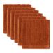 DII Basic Terry Collection Solid Windowpane Vaatdoek Set, 12x12, Kaneel, 6 Count